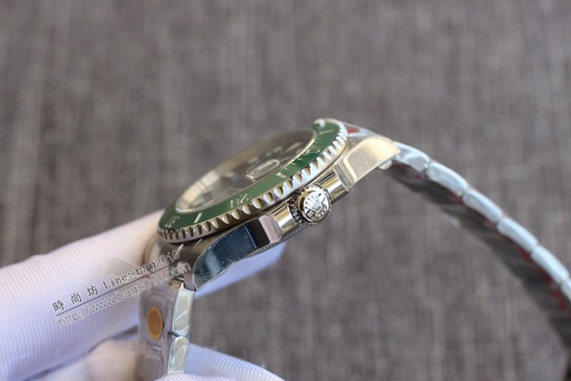 勞力士複刻手錶 Rolex最完美綠水鬼SUB-N廠V10升級版男士腕表  gjs1753